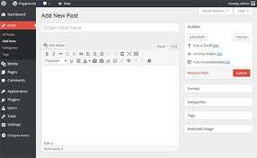 wordpress 3.8 add new post page