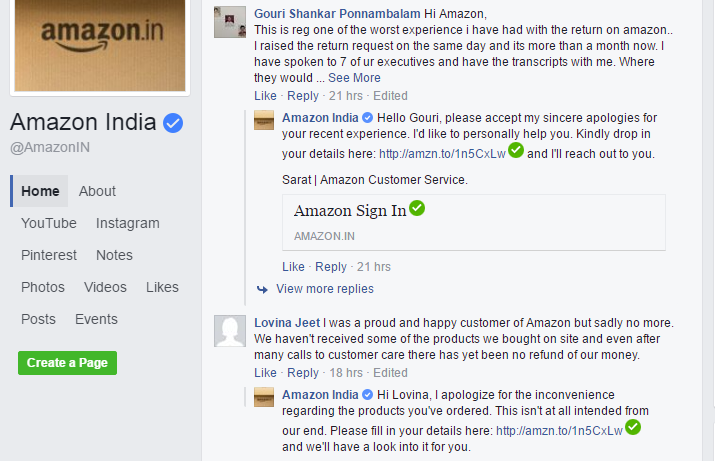 amazon-customer-reply-on-fb-online-business-reputation-protection