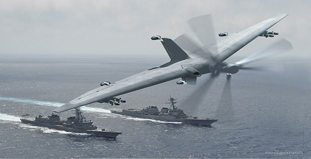 TERN DARPA DEFENSE DRONE NEW AEROSPACE INVENTION 2017